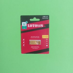 فلش USB3 گیگ 32 LOTOUS مدل L-814