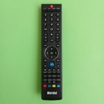 کنترل تلویزیون LED مارشال 3 بعدی مدل 4716 با دکمه 3D آبی