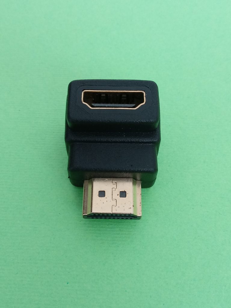 فیش تبدیل مادگی HDMI به نری HDMI با زاویه 90 درجه